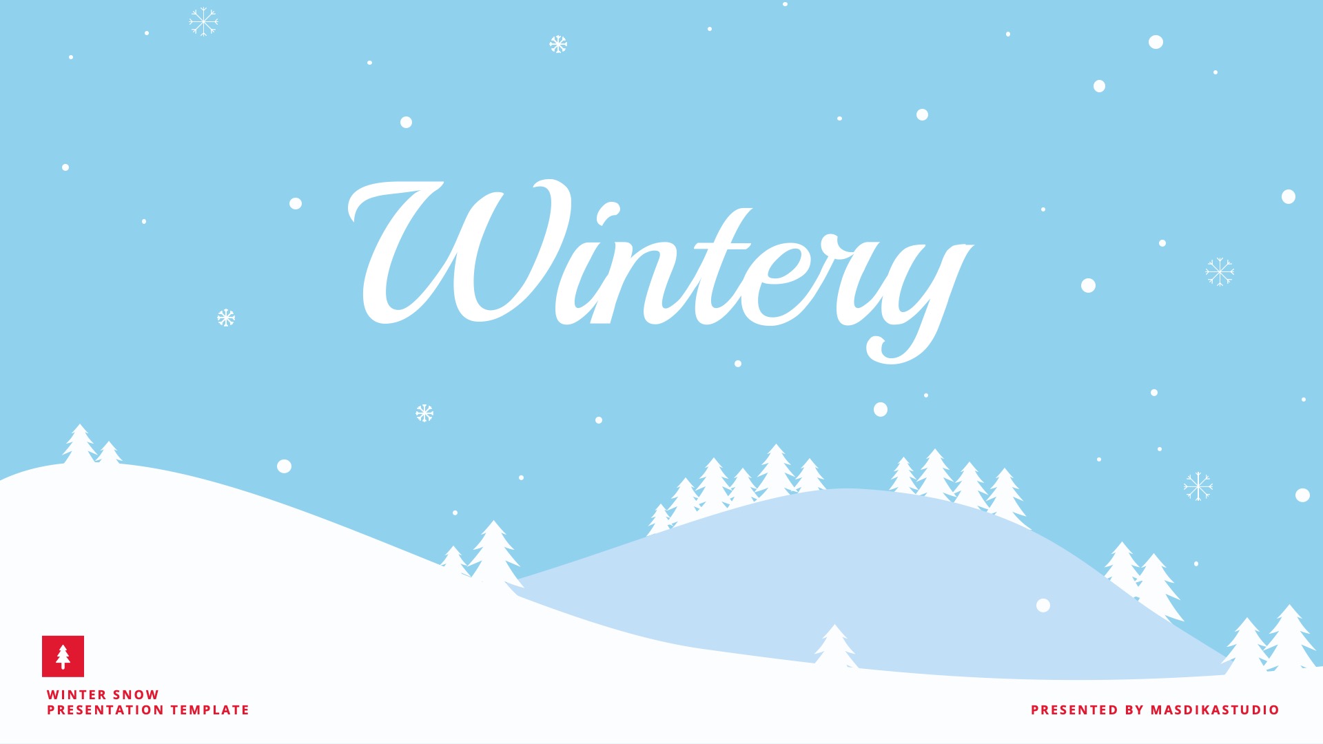  Snow Powerpoint Template Free Download 