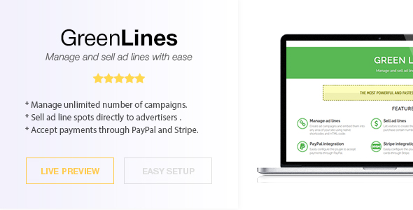 Green Lines for - CodeCanyon 1922394