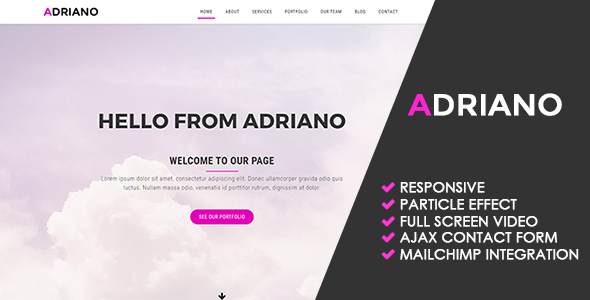 Adriano Creative - ThemeForest 20120366