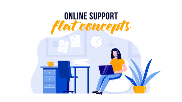 Online support - Flat Concept