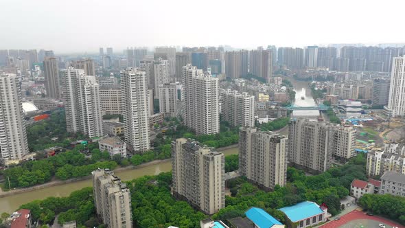 China City From Above