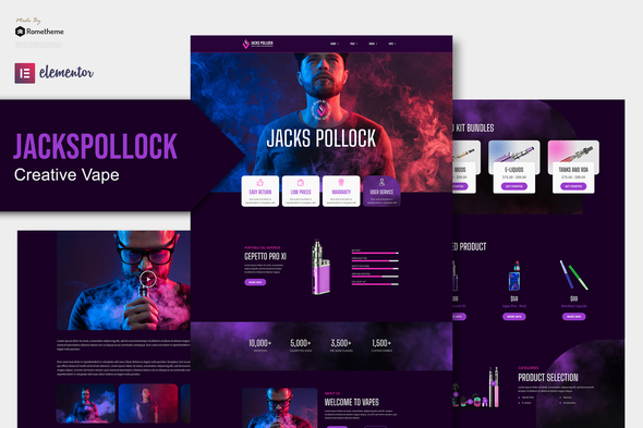 Jacks Pollock - ThemeForest 29541679