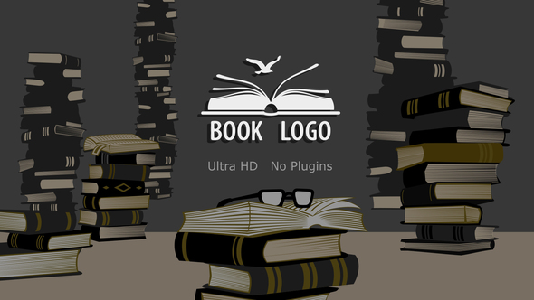 Book Logo - VideoHive 29547013