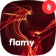 Flamy - Ardent Waves Background Set