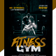 Fitness Gym Social Media Pack + Flyer Template