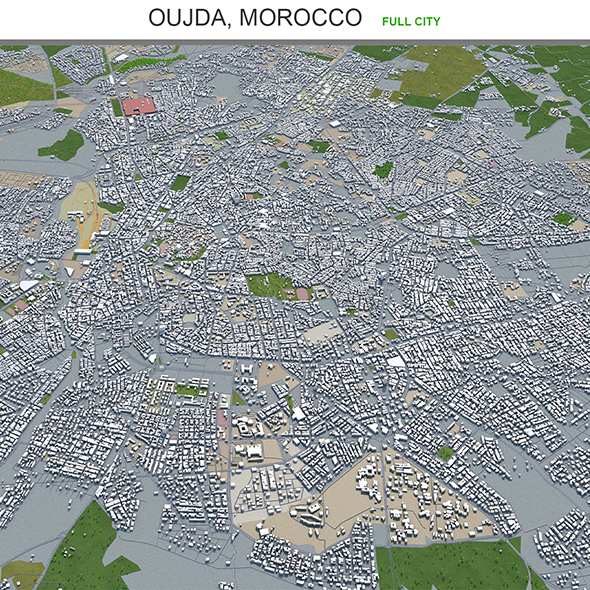 Oujda city Morocco - 3Docean 29555635