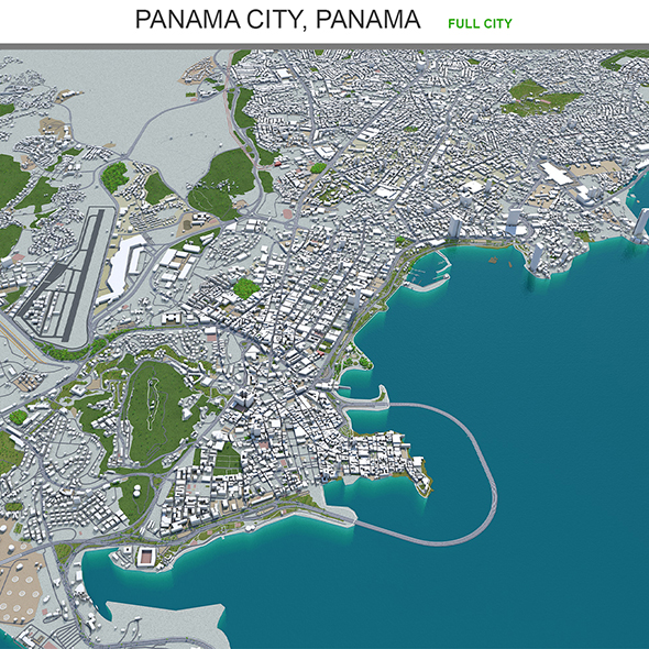 Panama City Panama - 3Docean 29556487
