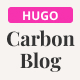 Carbon Blog | HUGO Static Site Generator | Personal Blog