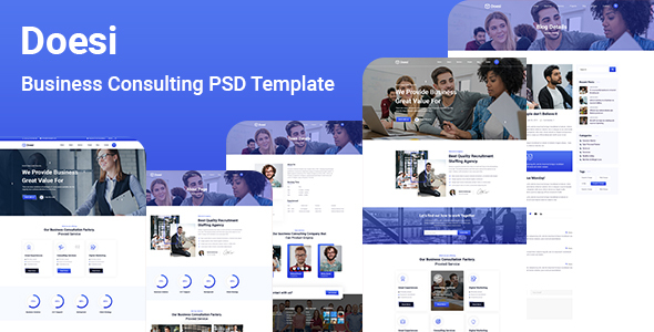 Doesi-Business Consulting PSD Template