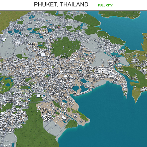 Phuket city Thailand - 3Docean 29563816