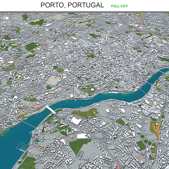 Porto city Portugal - 3Docean 29563945