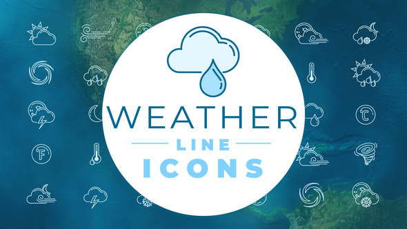 Weather Icons - VideoHive 29564206