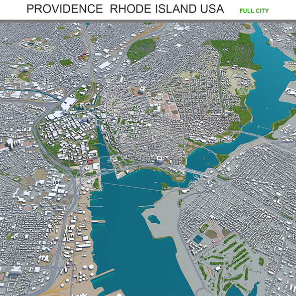 Providence city Island - 3Docean 29564907