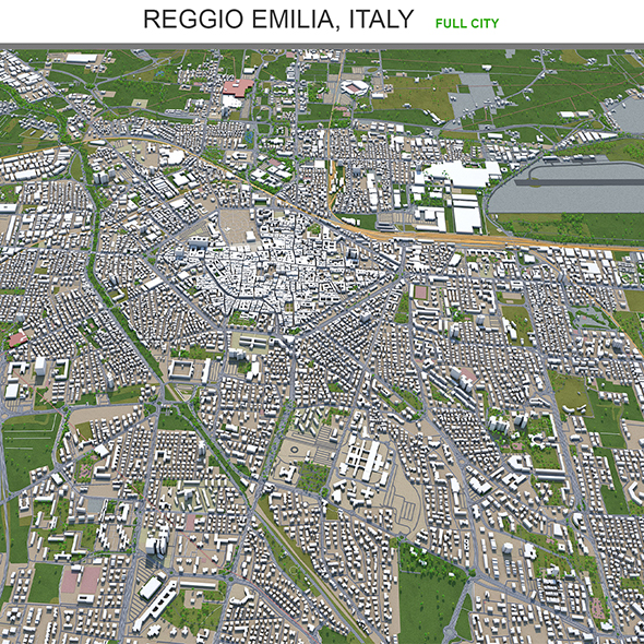 Reggio Emilia city - 3Docean 29565328