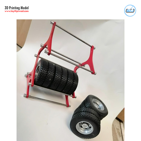 Tyre Rack 3D - 3Docean 29565452