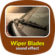 Windshield Wiper Blade Sound