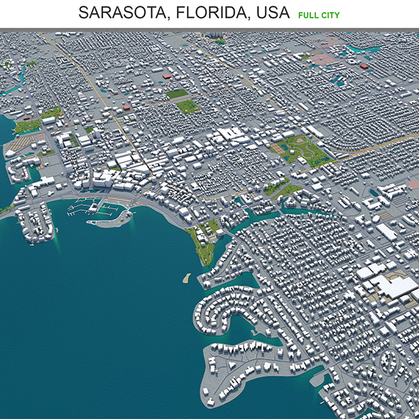 Sarasota city FloridaUSA - 3Docean 29571852