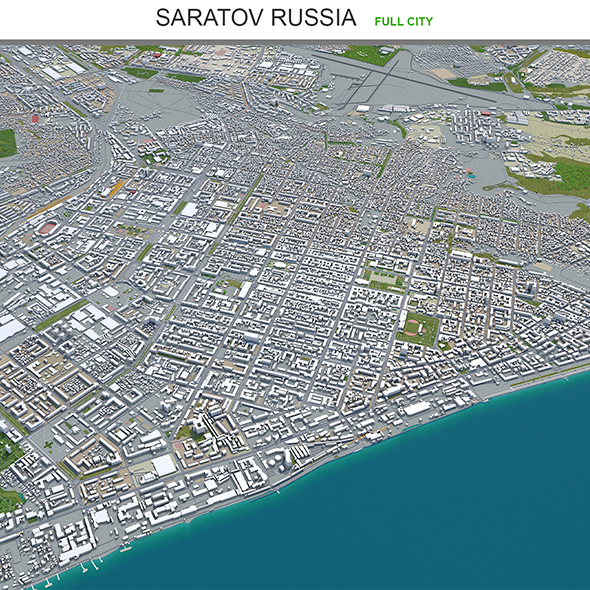 Saratov city Russia - 3Docean 29571860
