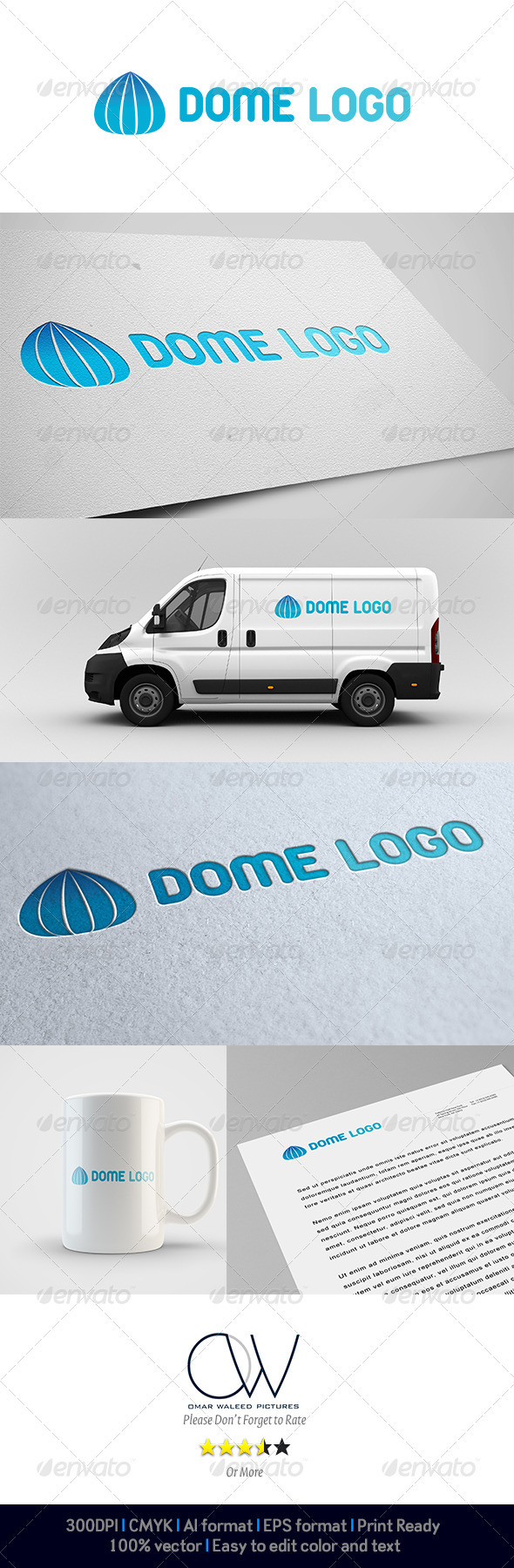 Dome Logo - Abstract Logo Templates