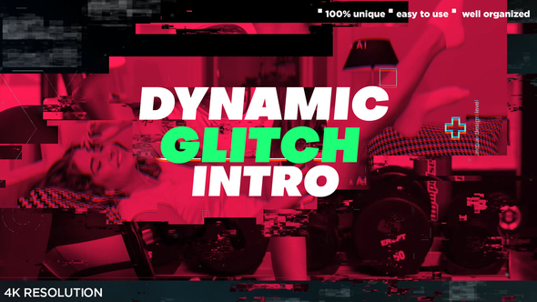 Dynamic Glitch Powerful - VideoHive 29574580
