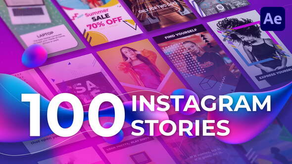 100 Instagram Stories - VideoHive 22853026