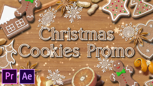 Christmas Cookies Promo - Premiere Pro