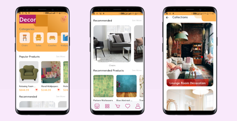 Flutter eCommerce App - Furniture and Home Decoration UI Template ...