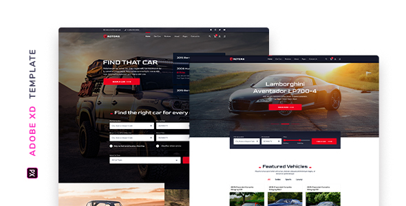 Rotors – Automotive Template for XD