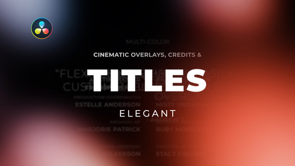 Titles Elegant Cinematic 2