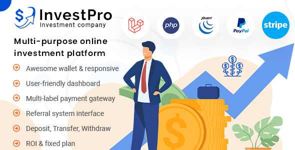 InvestPro – Wallet & Banking Online Investment Platform