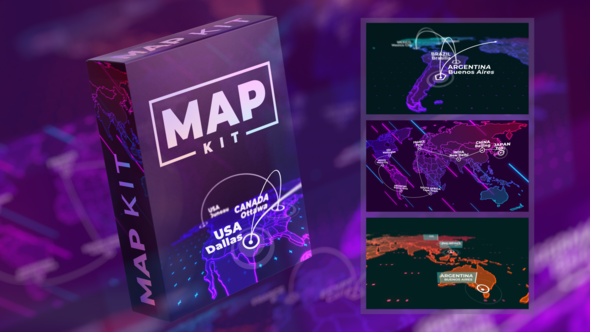 Map Kit Elements template preview