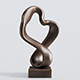 Modern Decorative Abstract Bronze Art Sculpture 10