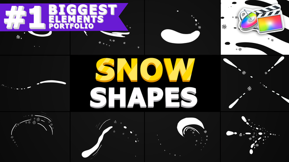 Snow Shapes | FCPX