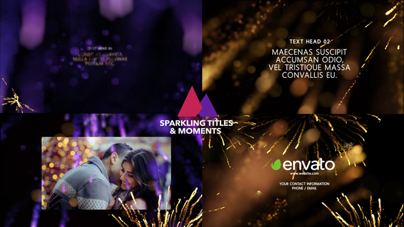 Sparkling TitlesMoments - VideoHive 29594756