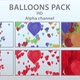 Heart Balloons - VideoHive Item for Sale