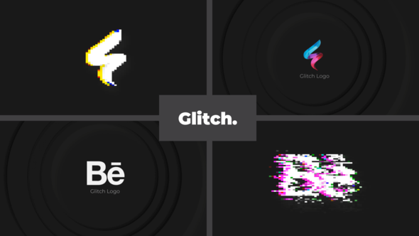 Glitch Logo Reveal - VideoHive 29607302
