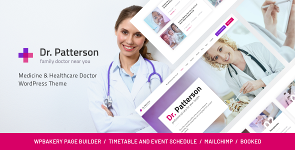 Dr.Patterson MedicineHealthcare - ThemeForest 22022431