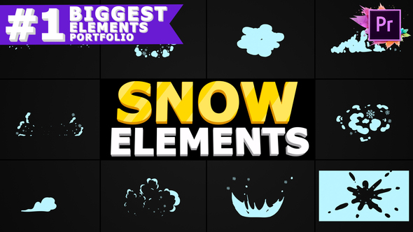 Snow Blasts | Premiere Pro MOGRT