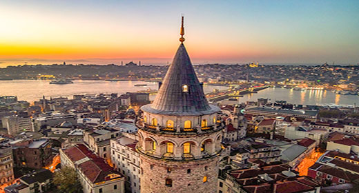 Aerial Istanbul City