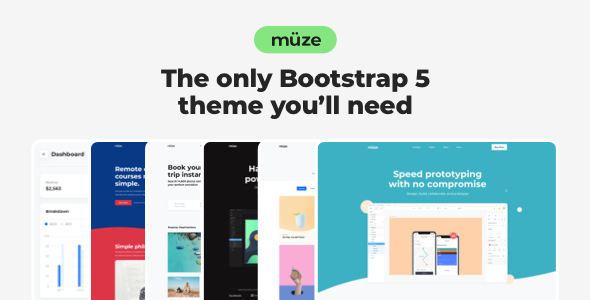 Extraordinary Muze - Multi-Purpose HTML5 Template