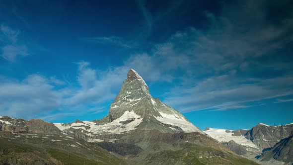 Matterhorn alps switzerland mountains snow peaks ski timelapse morning dawn alt