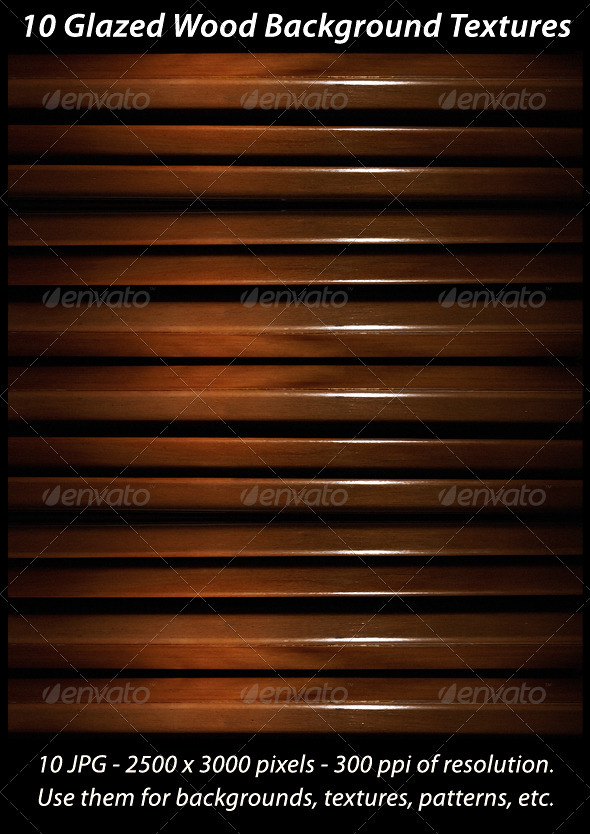 10 Glazed Wood Background Textures - Backgrounds Graphics