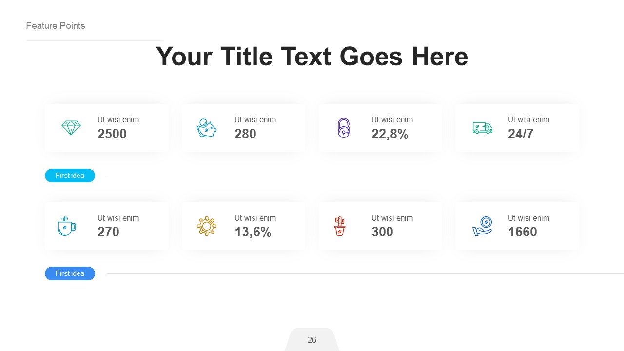 Feature Points Infographic Powerpoint Presentation Template ...