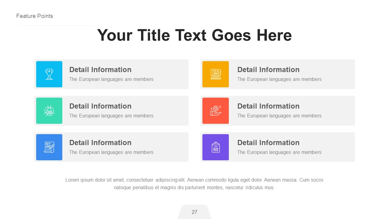 Feature Points Infographic Powerpoint Presentation Template ...