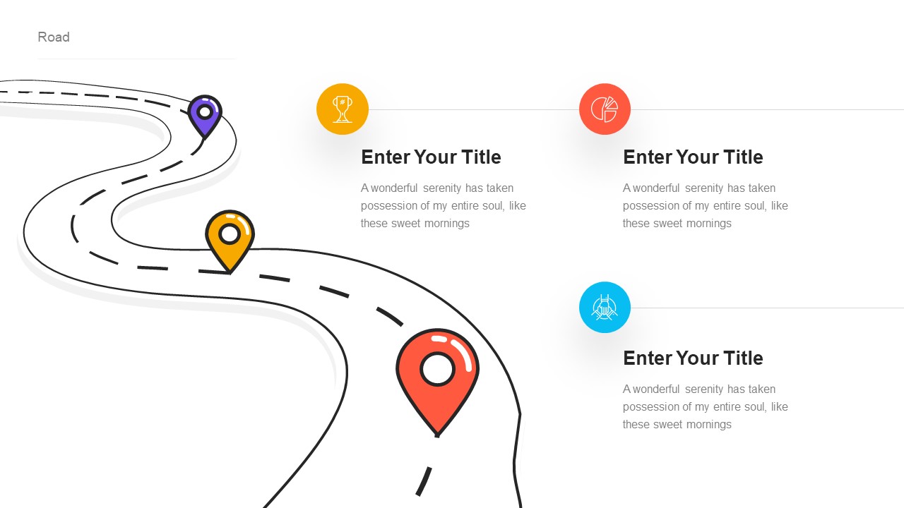 Road Infographic Powerpoint Presentation Template by RRgraph | GraphicRiver