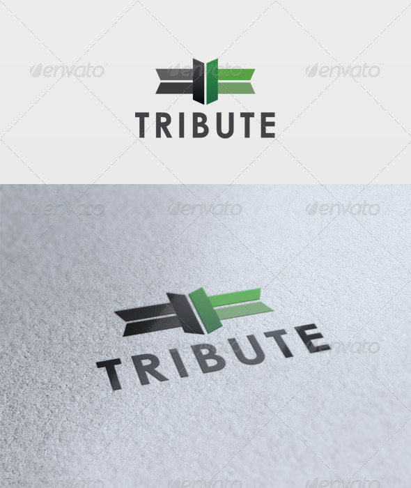 Tribute Logo - Vector Abstract
