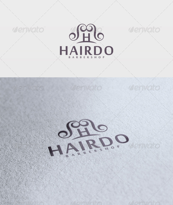 Hairdo Logo - Letters Logo Templates