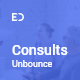 Consults - Consulting and Finance Unbounce Landing Page Template