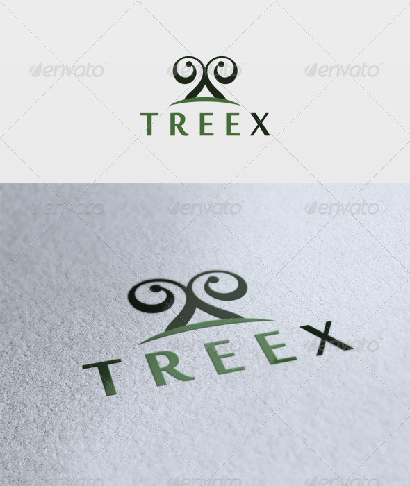 Treex Logo - Letters Logo Templates
