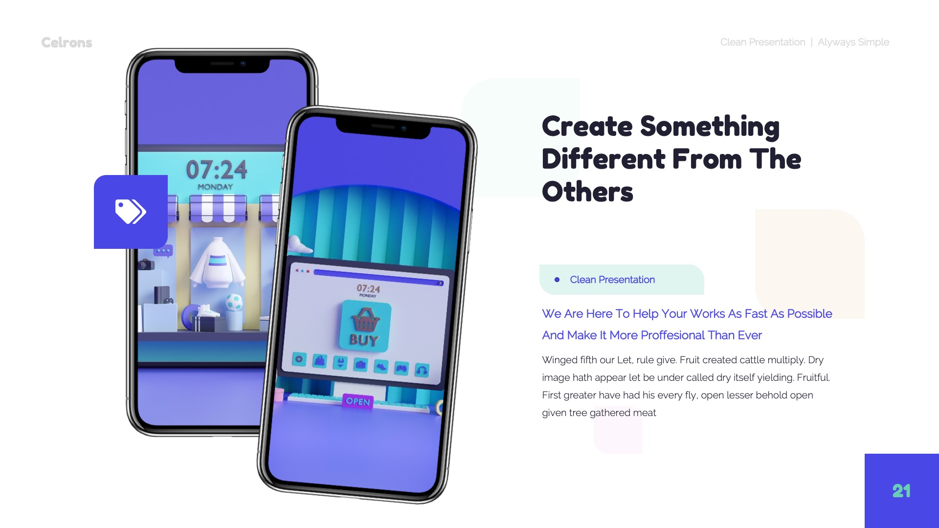 Celrons PowerPoint Template by Neermana | GraphicRiver
